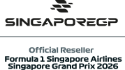 2026 Formula 1 Singapore Airlines Singapore Grand Prix official reseller